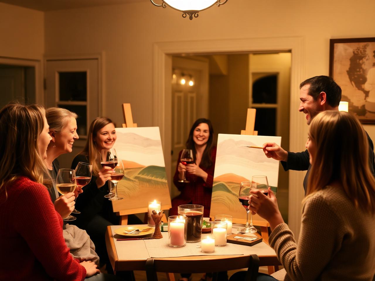Sip and Paint (Wine)